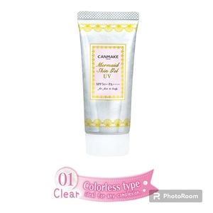 CANMAKE Tokyo Mermaid Skin Gel Sunscreen UV SPF50# 01 Clear
